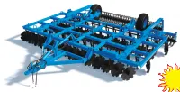 Борона дисковая прицепная Dana 6х4М с катком спиралевидным