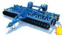 Борона дисковая прицепная Dana 6х2 с катком