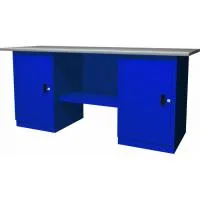 Верстак с двумя тумбами OMBRA OWB2-11, 1900х686х845 мм