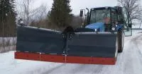 Снегоочиститель V-образный плужный Giedras Plough PS28B с рамкой BM, навесной