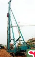 Роторная буровая установка для буронабивных свай DEBOOM JZB-L26