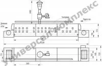 Печь газовая кондитерская Г4-ШПГ-600