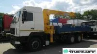 Кран-манипулятор Сусан 746L на шасси маз 6312В9